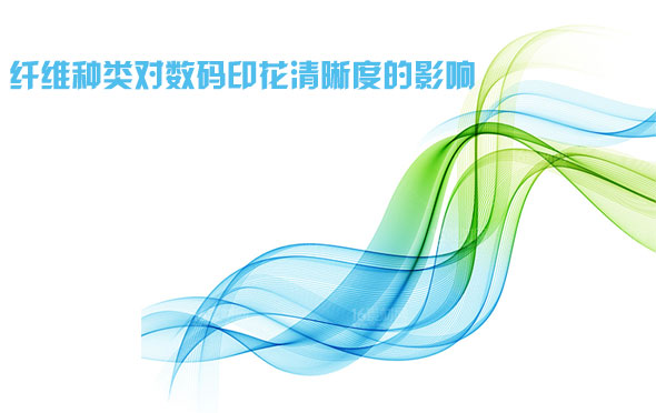 纖維種類對(duì)數(shù)碼印花清晰度的影響